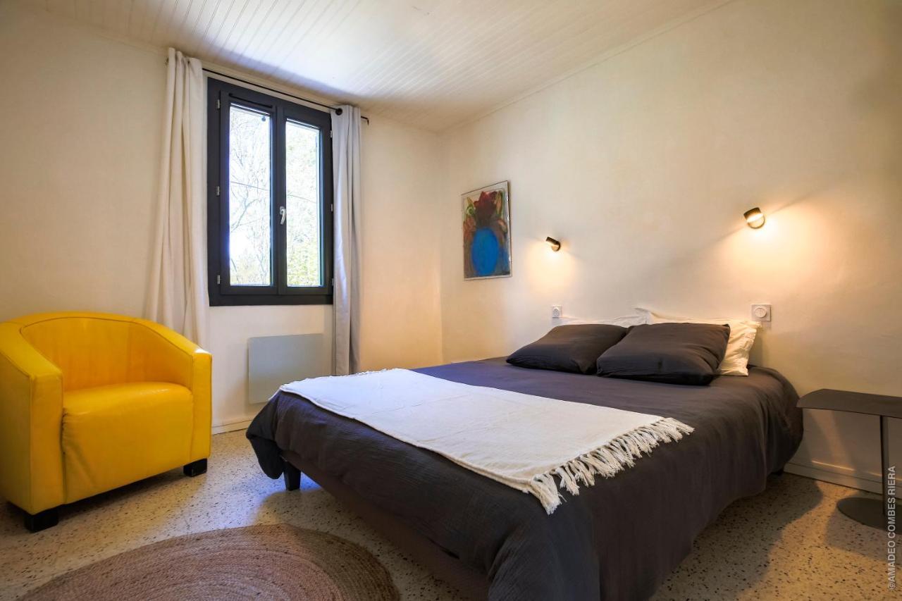 Maison Dans Les Arbres, Spa, Tennis, Parking Nimes Bagian luar foto