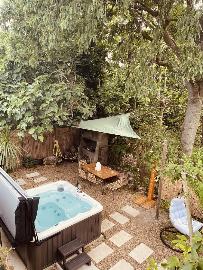 Maison Dans Les Arbres, Spa, Tennis, Parking Nimes Bagian luar foto