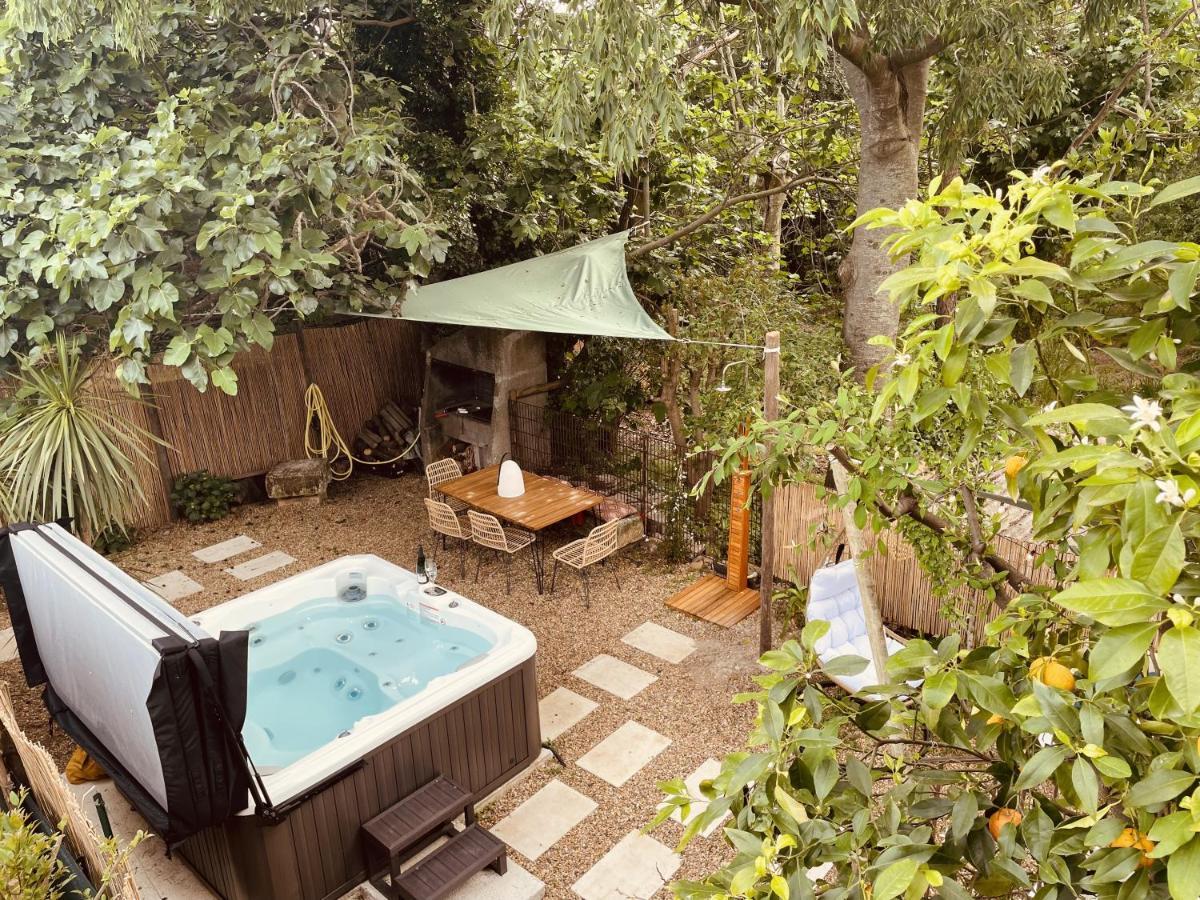 Maison Dans Les Arbres, Spa, Tennis, Parking Nimes Bagian luar foto